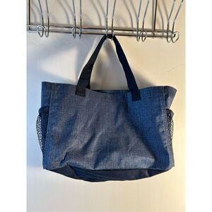 Thirty-one 31 navy mini organizer tote bag 12"x8"x6"